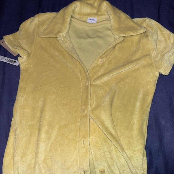 Aritzia Wilfred Free Terry Cloth Dress - Picture 3 of 6